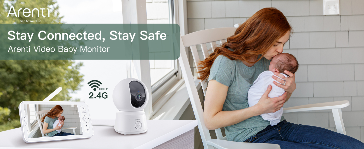 Радіоняня Arenti з камерою та додатком, 5