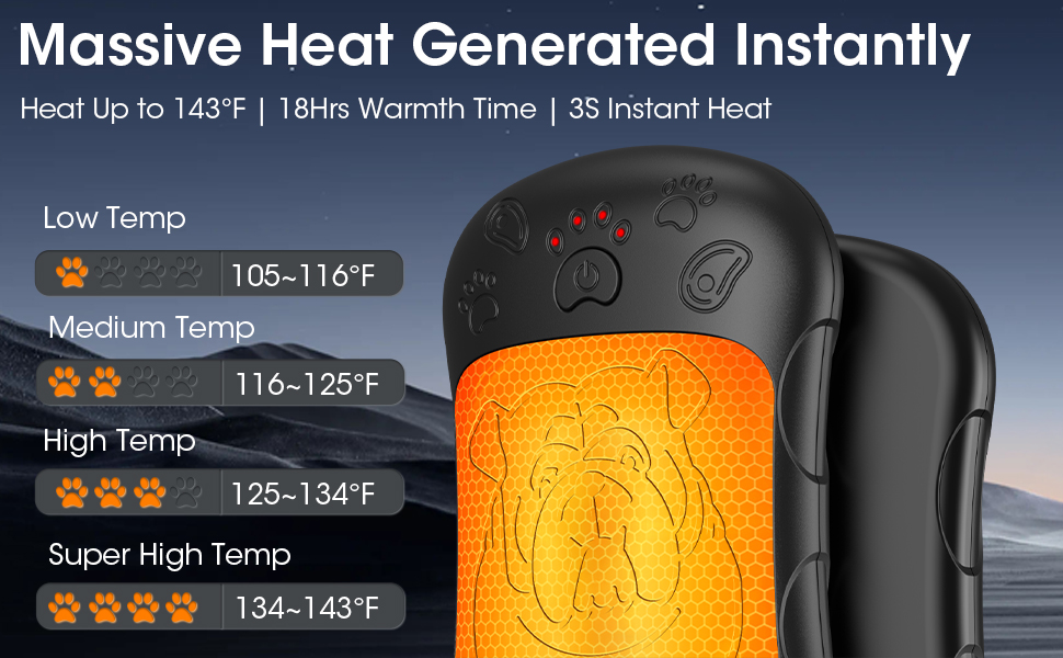 Електричні грілки для рук, 2 шт. 6000mAh, акумуляторні, багаторазові, для спорту, полювання, кемпінгу, теплий подарунок для жінок, чоловіків, дітей (чорний)