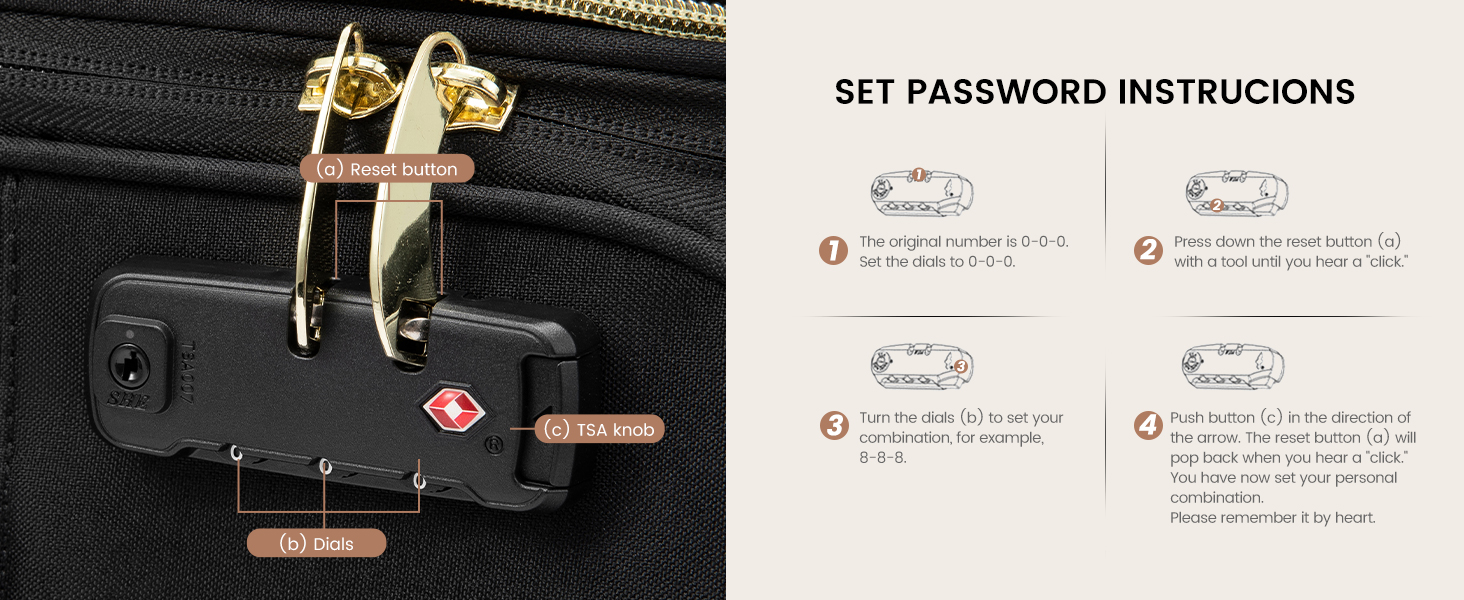 LOVEVOOK Набір валіз ручної поклажі: ручна валіза, середнього розміру, 20 дюймів, з відділенням для ноутбука 17 дюймів, легка, для жінок, подорожі, ділові поїздки, чорний, білий, коричневий