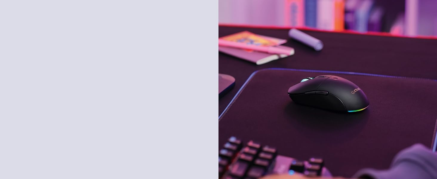 Ігровий стіл Trust Gaming GXT 709W Luminus RGB з підсвічуванням LED, 10 режимів, USB, білий, з тримачем для навушників та напоїв, 120 x 60 см