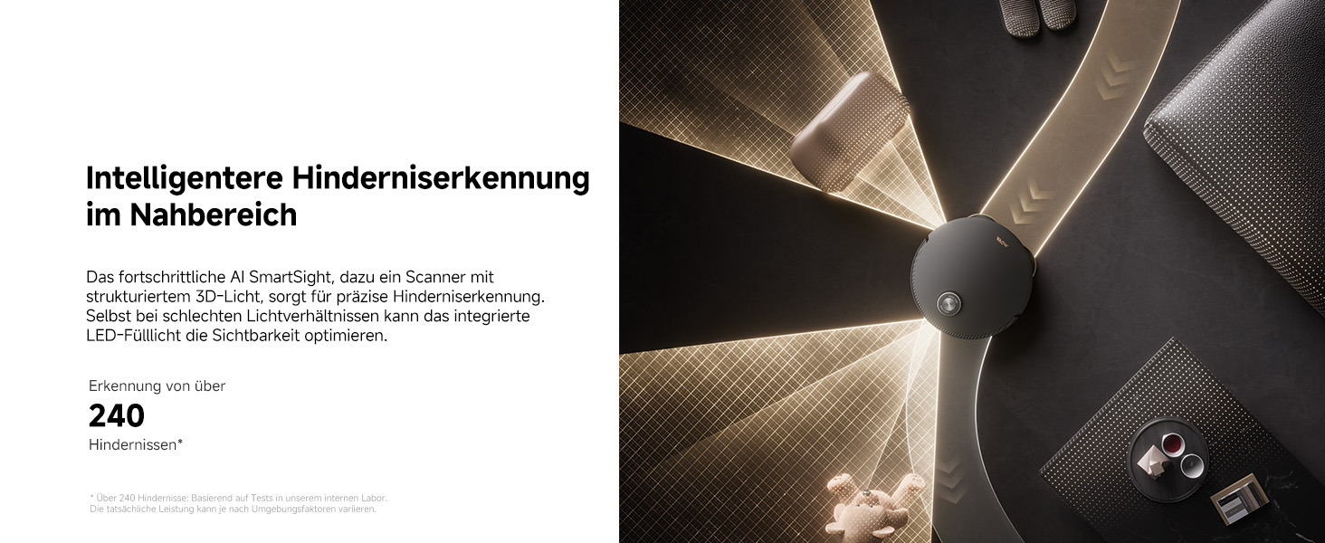 Робот-пилосос Mova V50 Ultra Complete з функцією миття, 24000 Па, подолання перешкод 6 см, навігація Liftable+RGB AI+LED, 80°C гаряча вода, 63°C самостійне сушіння, DuoSolution System, щітка Tricut (Mobius 60)