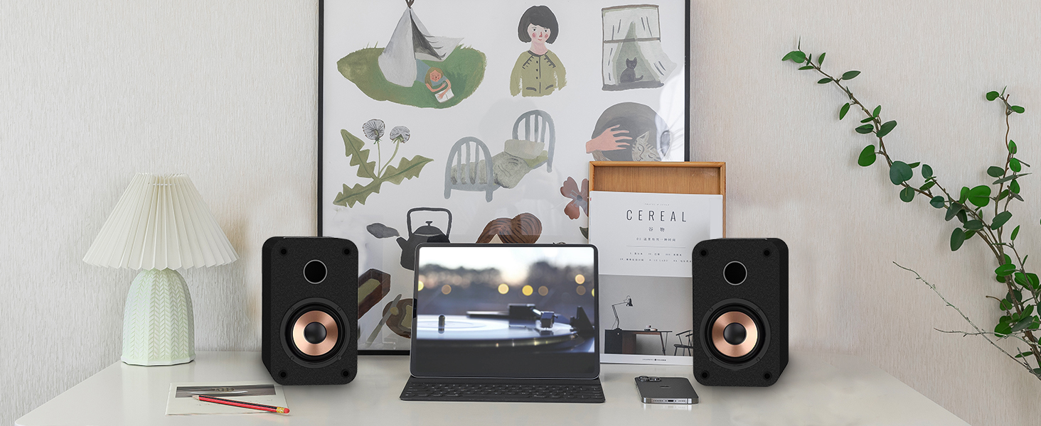 LONPOO LP-42S: Компактна Bluetooth колонка з USB, AUX, 3-дюймовим динаміком та дерев'яним корпусом