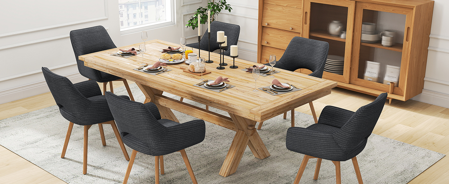 Набір з 4 обертових стільців для їдальні з підлокітниками, м'який стілець з металевими ніжками, оксамитовий, бежевий