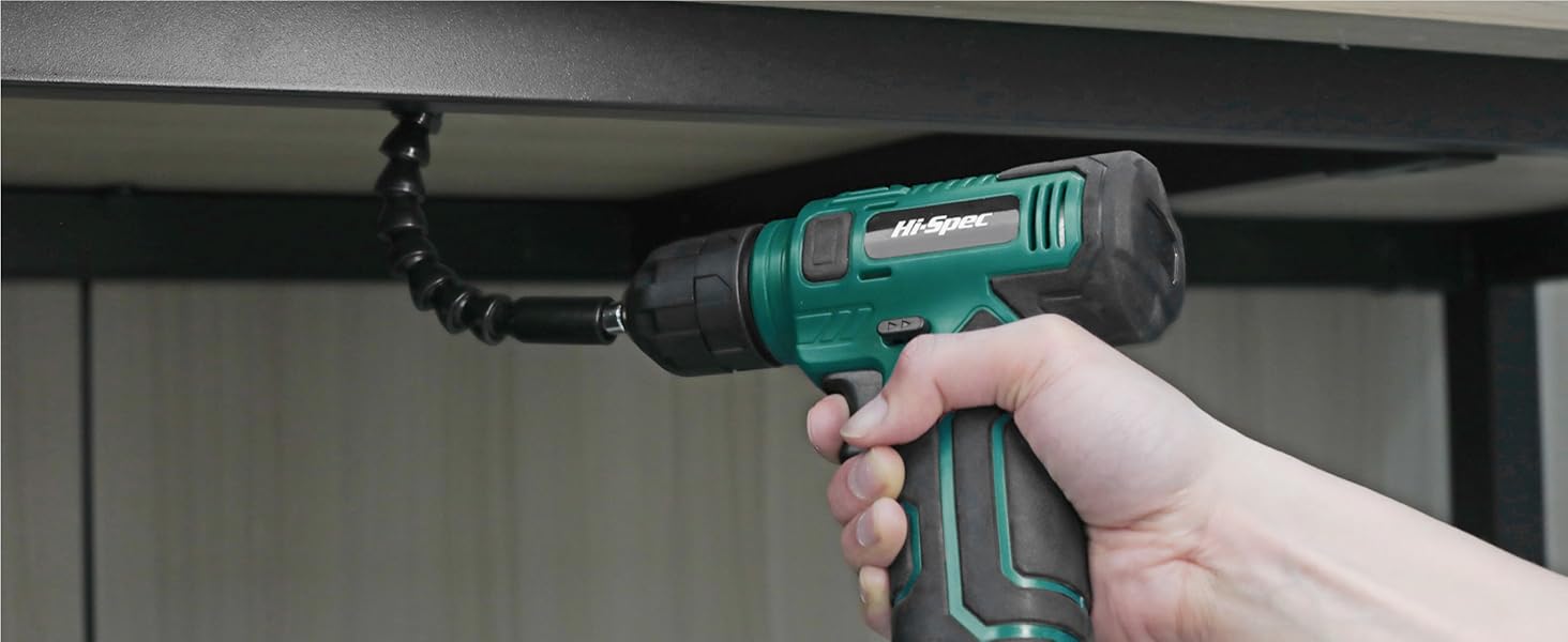 Набір інструментів Hi-Spec 110 предметів, зелений, компактний, для дому та офісу, базовий набір для ремонту в кейсі