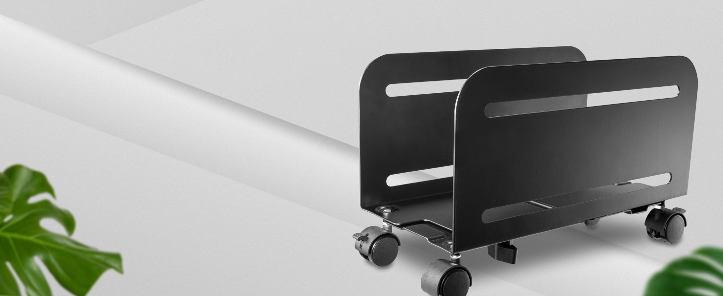 Підставка для комп'ютера RICOO на роликах: мобільний стійкий стенд для ПК, сервера та робочого місця