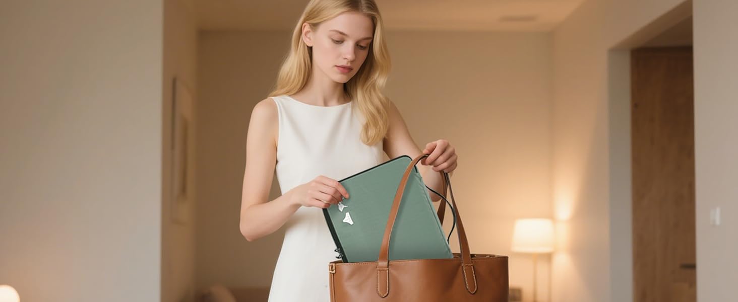 Набір органайзерів для валізи ECOHUB (7 предметів), дорожні пакувальні куби з застібкою-блискавкою з переробленого PET, синій