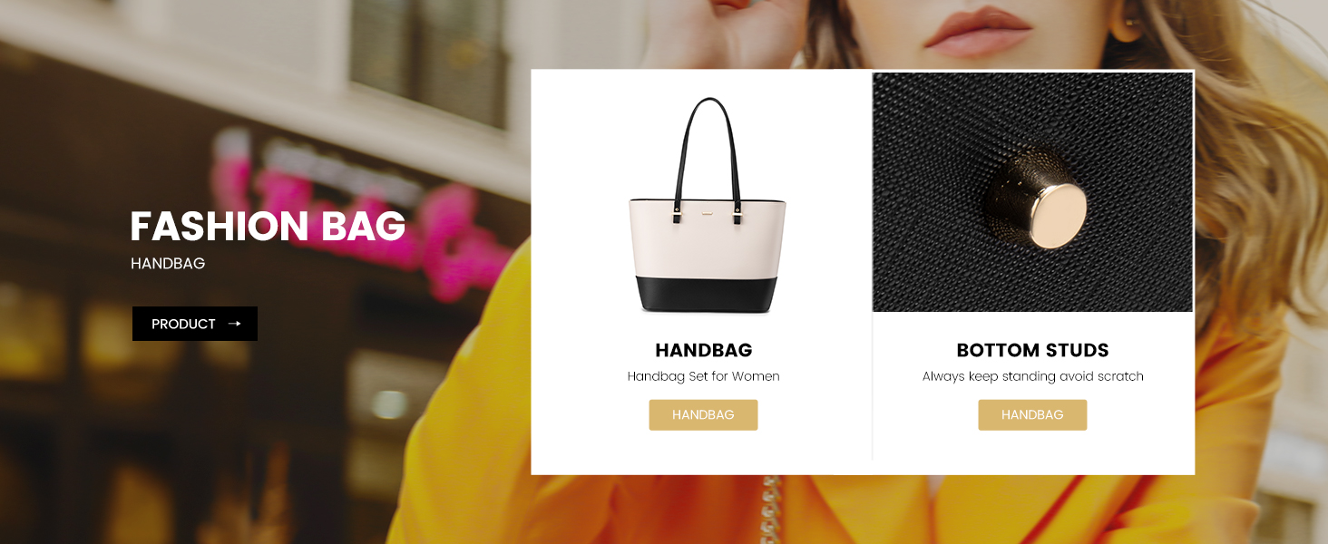 LOVEVOOK Набір сумок для жінок: 3 шт. (шоппер, сумка на плече, сумка з ручкою) для подорожей, бізнесу, покупок (синій+чорний)