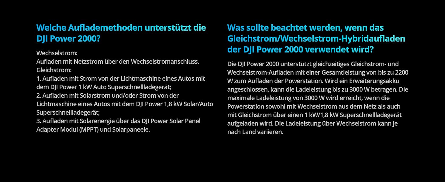 Портативна електростанція DJI Power 2000: 2048 Wh, 3000 W, LiFePO4, сонячний генератор, для дому, кемпінгу та надзвичайних ситуацій