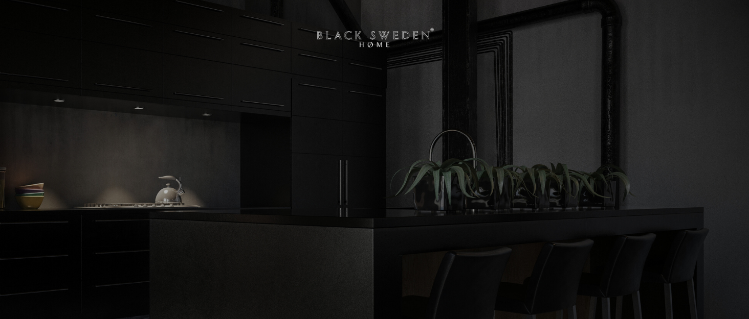 Набір млинів для солі та перцю Black Sweden Home - 22 см, керамічна кавомолка, чорна, 2 шт. и