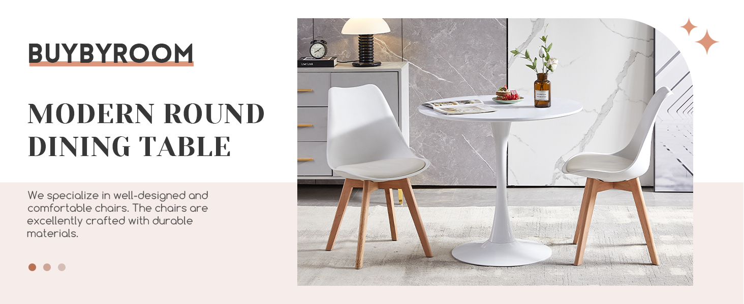 Круглий обідній стіл для кухні, вітальні, балкону. Діаметр 70 см, білий.