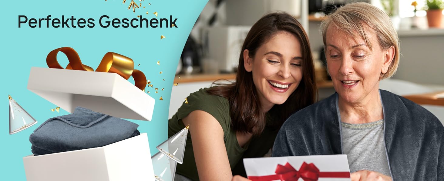 Електрична ковдра Evajoy з автовимкненням, 180x130 см, 7 режимів нагріву, таймер 9 годин, захист від перегріву, фланель, швидкий нагрів, пральна, для дому та офісу