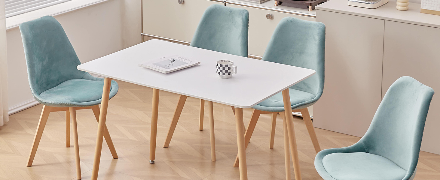 Стільці для їдальні GrandCA HOME: дерев'яні, з масиву бука, в стилі ретро, комплект на 2 шт.