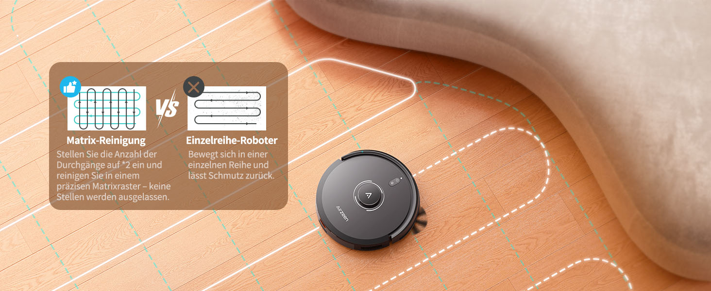 Робот-пилосос Airzeen Q10 Pro S з вологою, LiDAR-навігація, 5000Pa, для тварин, чорний