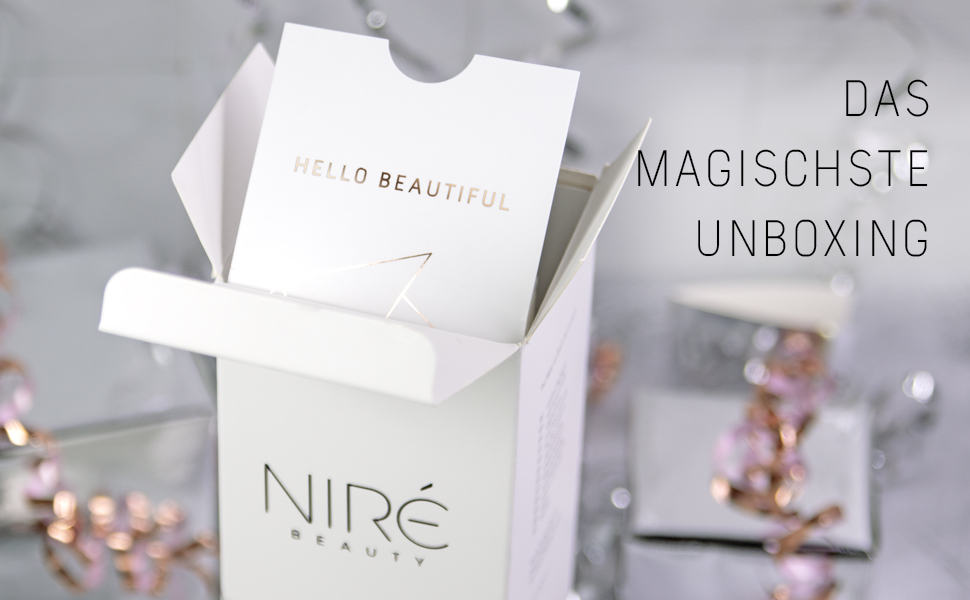 Набір пензлів для макіяжу Nir Beauty, 15 предметів відзначені нагородами професійні веганські пензлі з футляром, спонж для макіяжу Nir, засіб для чищення пензлів, посібник і подарункова коробка (біле та рожеве золото)