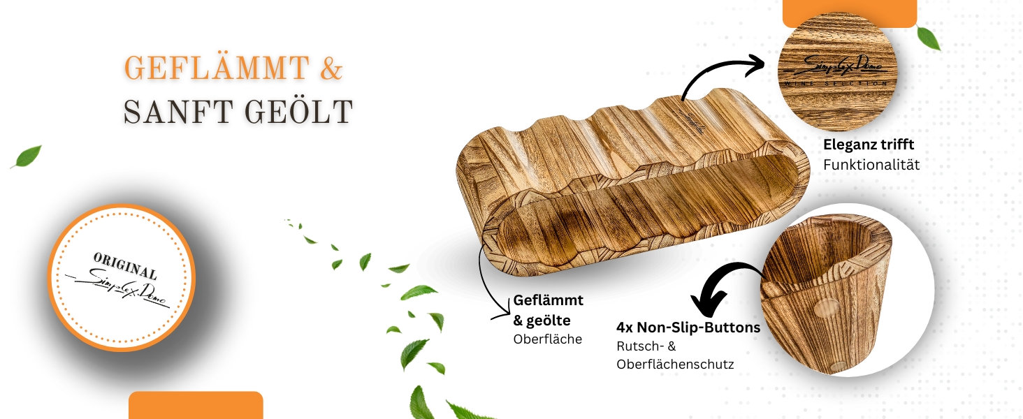 Дерев'яна полиця для вина Rustikales Weinregal - підставка для 8 пляшок, 2 яруси, ручної роботи, олія, для кухні, їдальні, вітальні