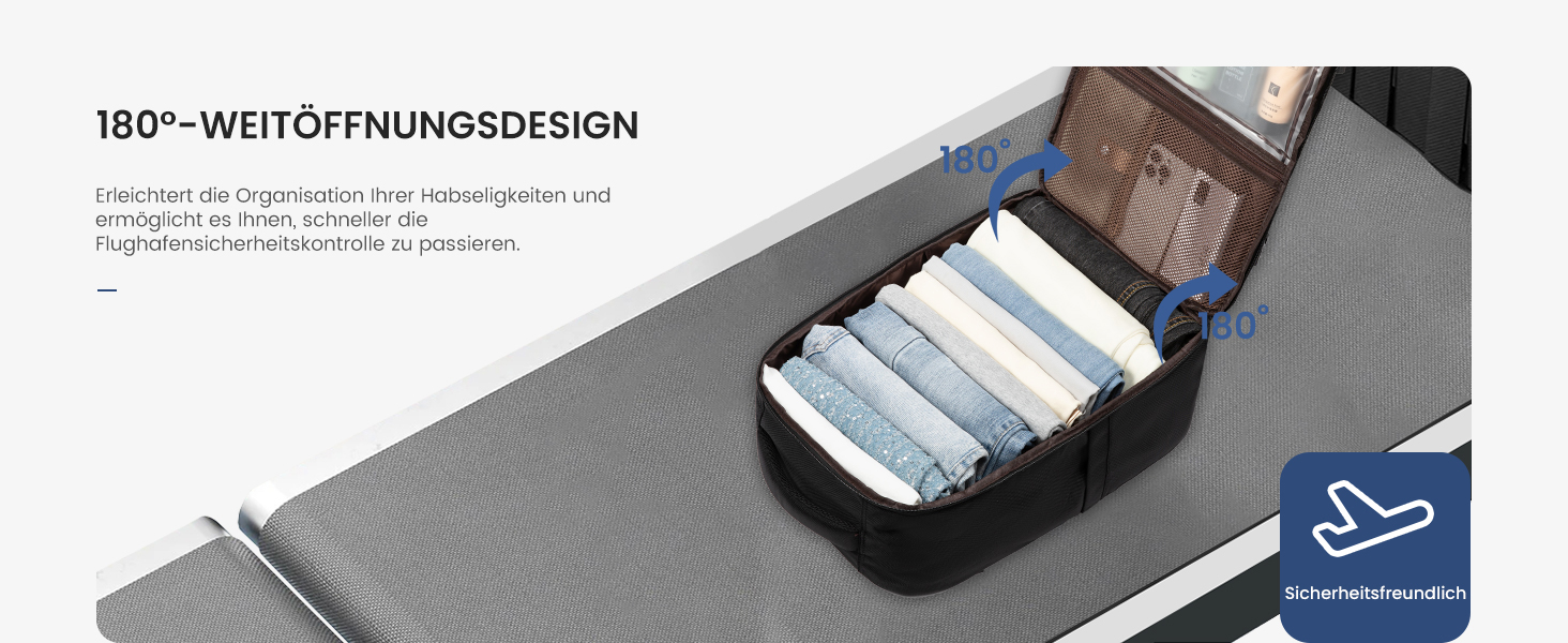 LOVEVOOK Рюкзак для ручної поклажі, дорожній рюкзак чоловічий/жіночий, 40л з відділенням для ноутбука, чорний, 45 x 32 x 20 см