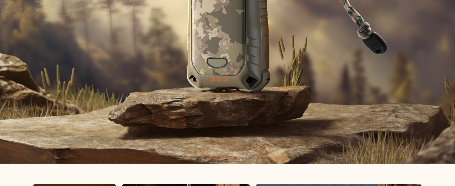 Електричний грієчка OCOOPA UT4 Extreme, 10000 mAh, USB Powerbank, ліхтарик, IP56, чорний