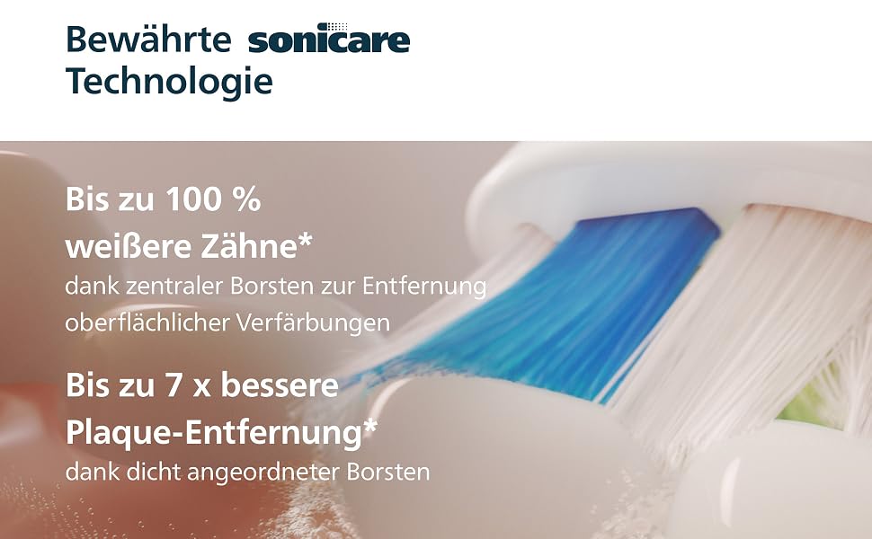 Смінні насадки для електричної зубної щітки Philips Sonicare W2 Optimal White, білі, 8 шт, HX6068/87