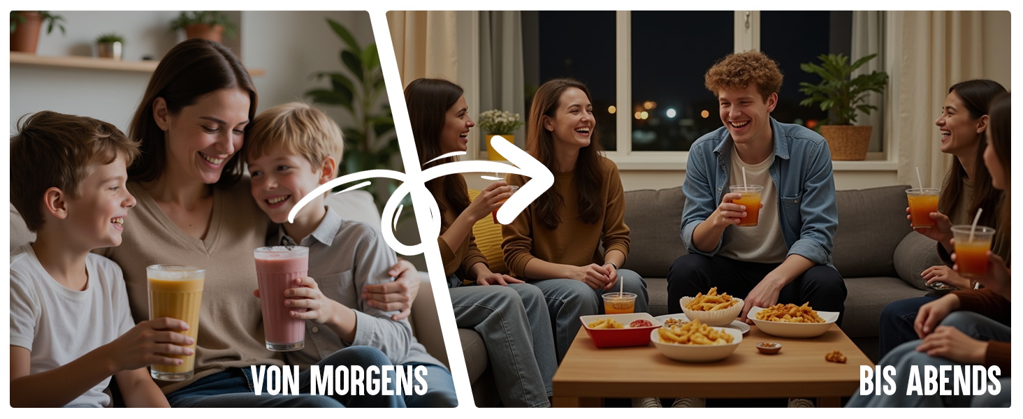 Машина для смузі без льоду, 2L, самоочищення, 5 програм, смузі, маргарита, фраппе, молочний коктейль (S1.2)