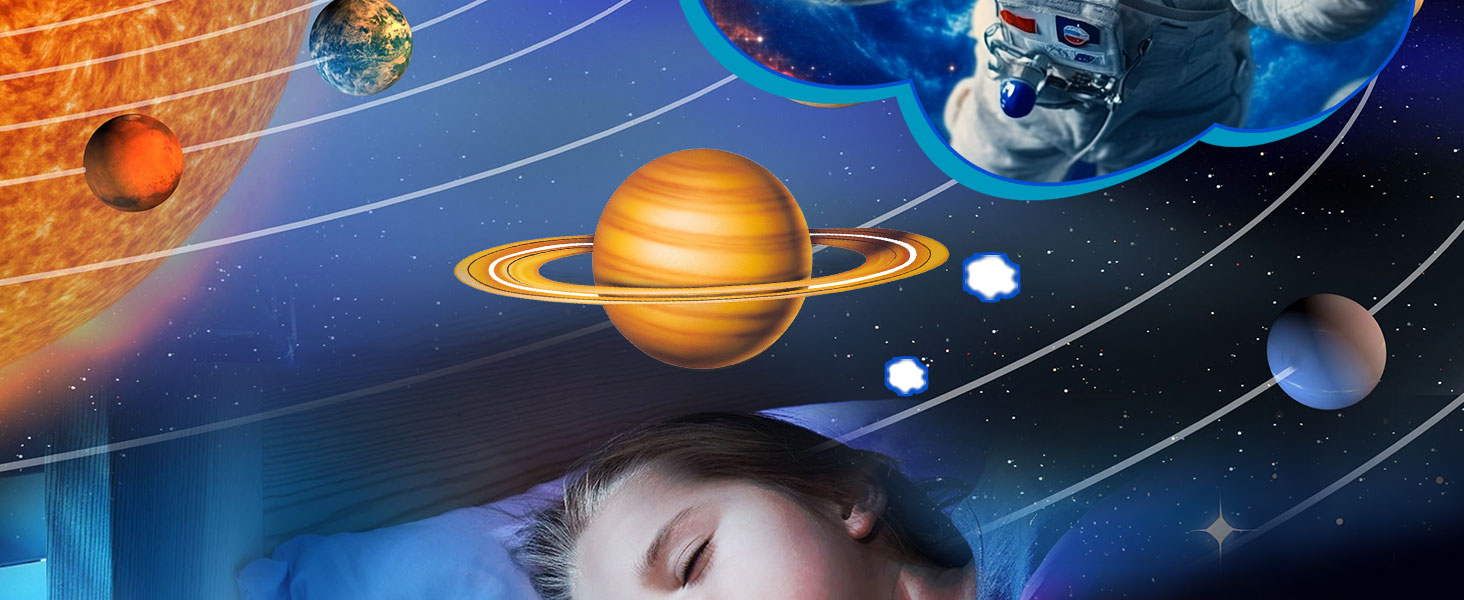 Проектор зоряного неба Planetarium Sternenprojektor: 13 в 1 LED Галактичний проєктор з 12 слайдами для дітей, нічник для спальні, вітальні, вечірки (Чорний)