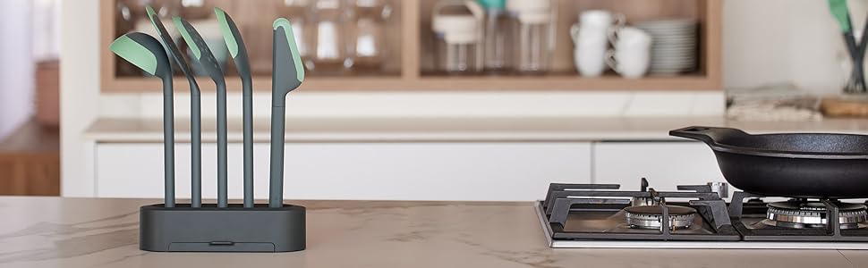 Набір кухонних аксесуарів Lékué 5 шт. з силікону та пластику