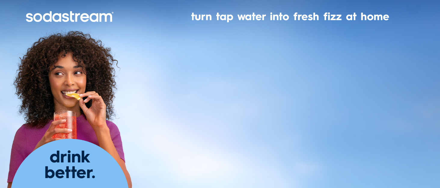 Сифон для газування води SodaStream Duo, з пластиковою пляшкою 1 л (BPA-free), скляним графином 1 л та циліндром CO2 на 60 л (швидке підключення), чорний