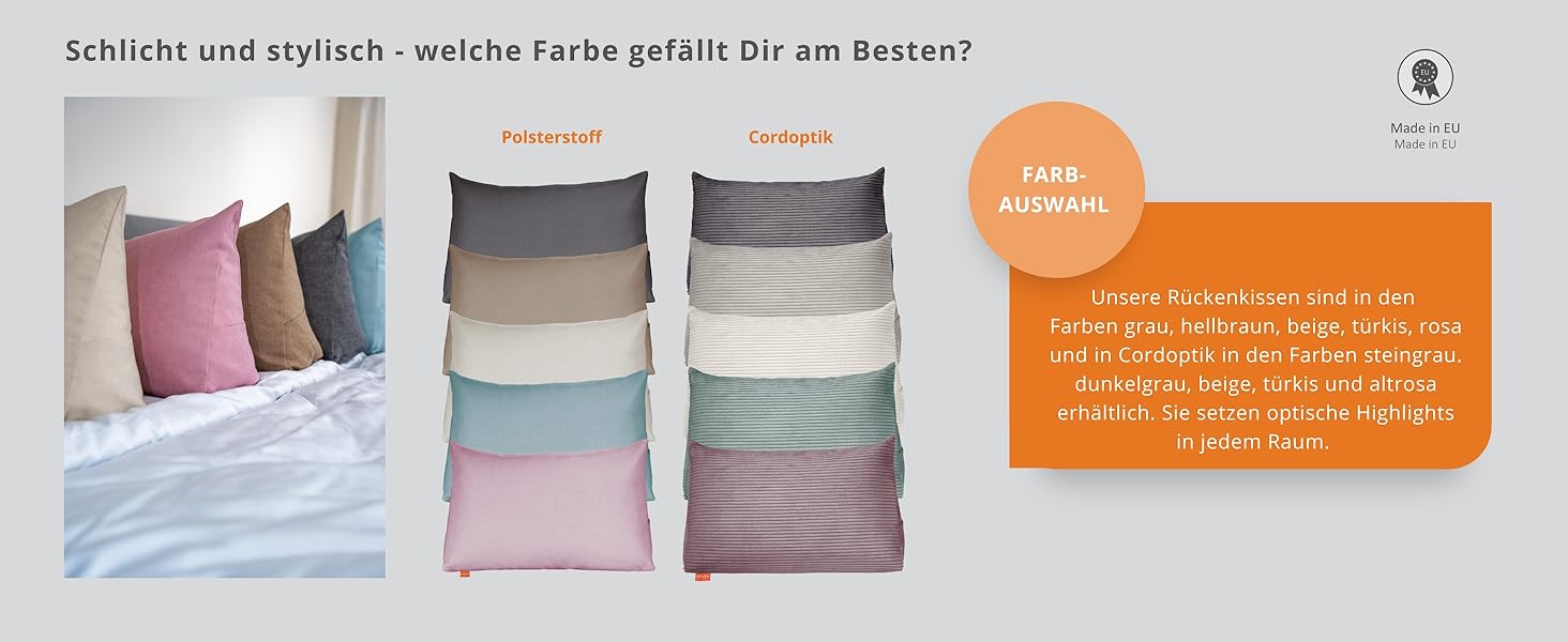 Подушка для спини в ліжко та на диван sleepling з вельвету, велика кліноподібна подушка для читання та підтримки попереку з бічною кишенею, знімний чохол, темно-сіра, 70x40x20 см