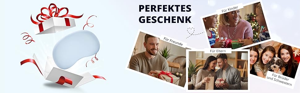 Подушка для сидіння EGOHOME з піни з ефектом пам'яті для спини та куприка (65x40 см) - дихаюча, для офісного крісла, вага 70-90 кг, знімний чохол