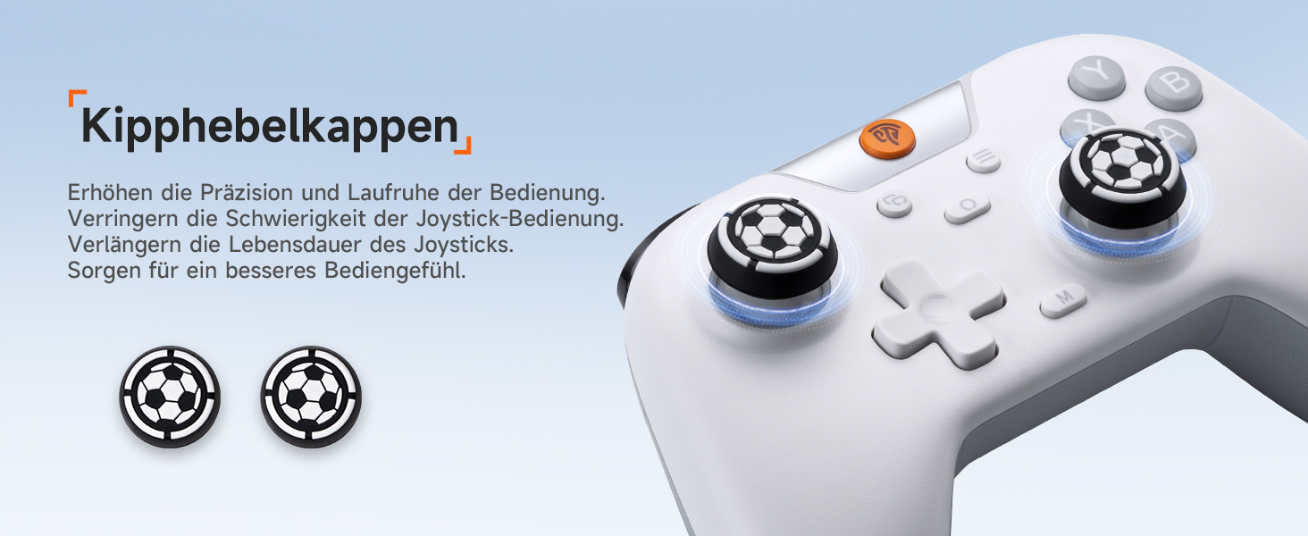 Контролер EasySMX X05 для ПК/Switch/Steam/Android з підсвічуванням RGB, бездротовий, з аналоговими джойстиками та тригерами, Bluetooth (білий)