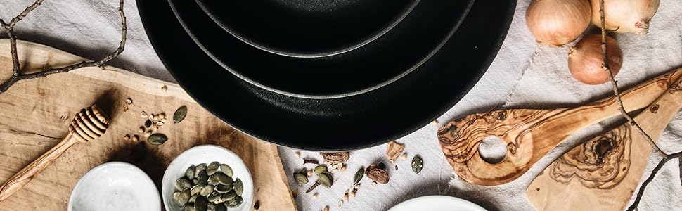 Сковорода-гриль KLAMER Induktion 28 см з нержавіючої сталі для стейків та тушкування