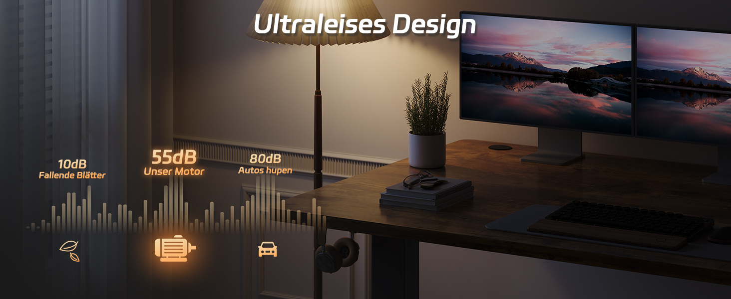 Електричний регульований стіл JUMMICO 120x60 см, коричневий з USB-портом для зарядки | Ергономічний стіл для роботи та навчання