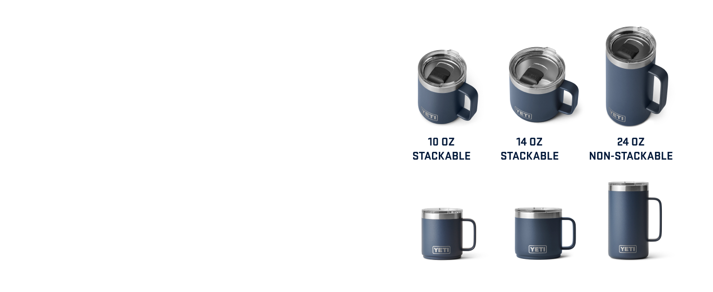 Термокружка YETI Rambler з кришкою MagSlider, Navy, 295 мл