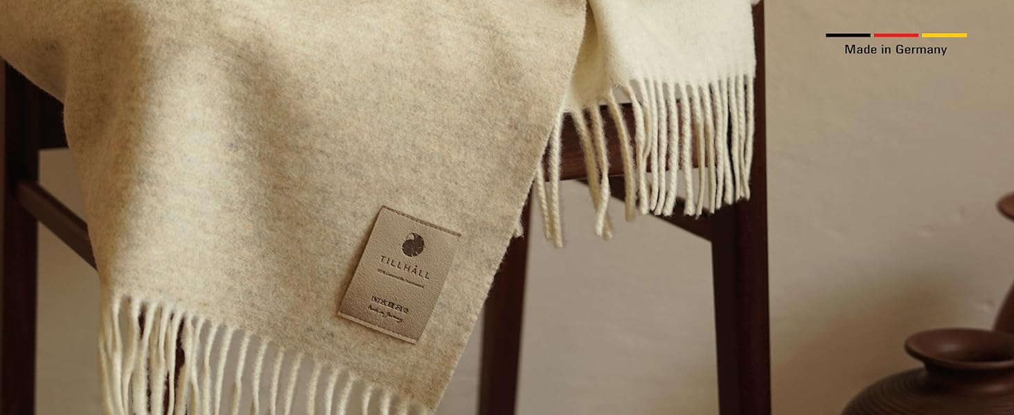 Літня вовняна ковдра TILLHÅLL з 100% чистої овечої вовни, легка, натуральний комфорт у будь-яку пору року, терморегулююча, універсальна, 130x190 см, бежева