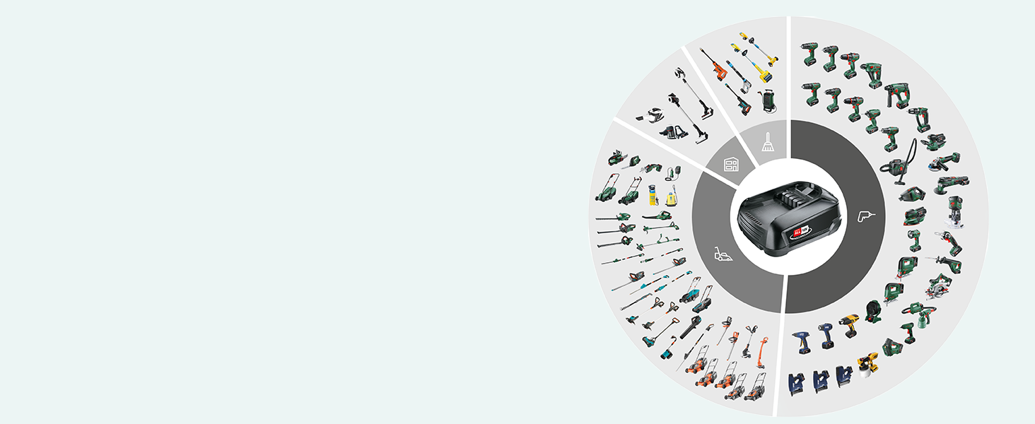Gardena PowerRoll XXL Solo: Автоматичний шланг-намотувач 40м з акумулятором, бірюзовий (18645-55)