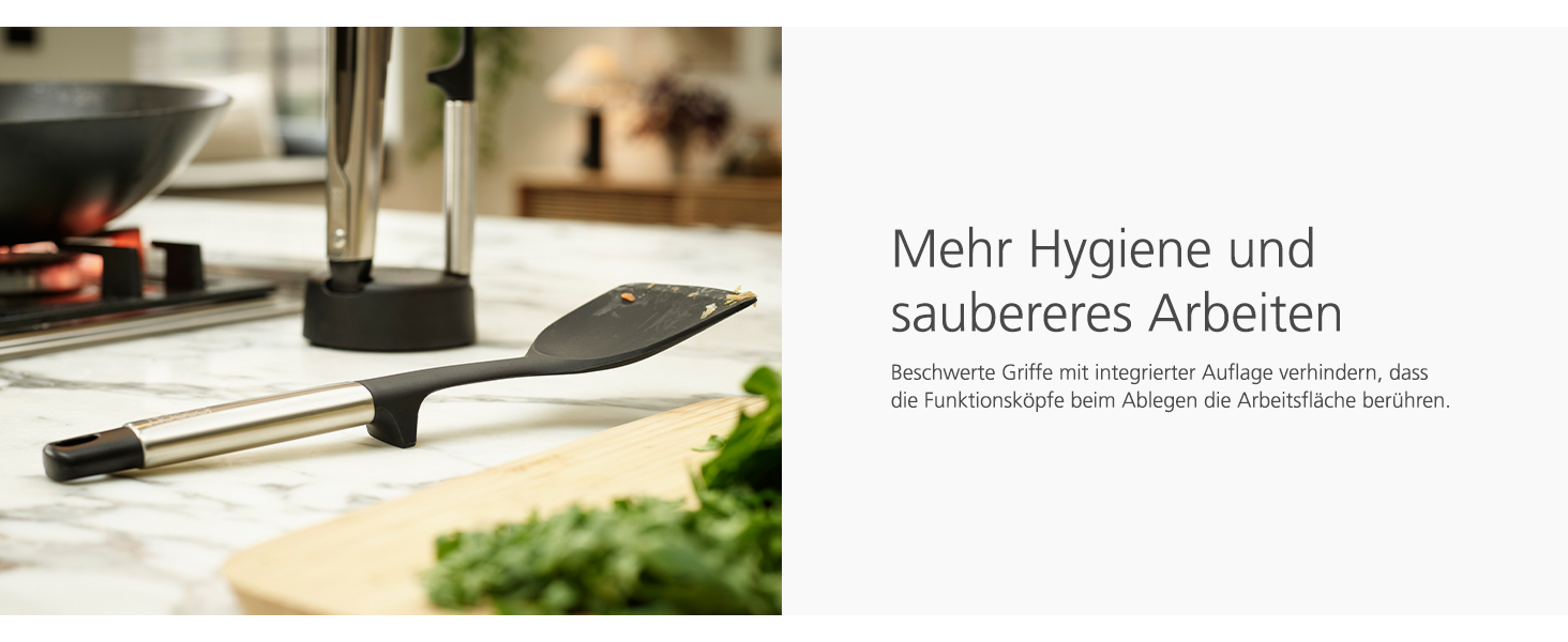 Набір кухонних аксесуарів Joseph Joseph Elevate Fusion (5 шт.) з підставкою, кухонні інструменти, BPA-free, термостійкі, з антипригарним покриттям, нержавіюча сталь