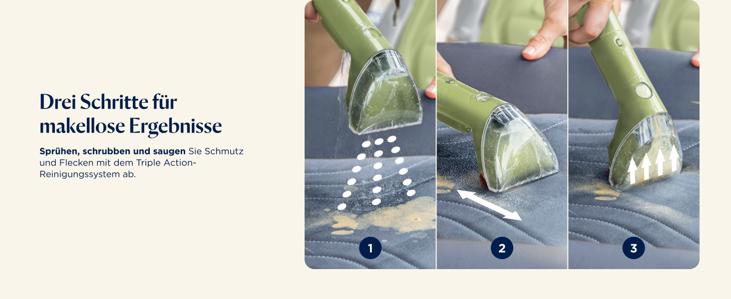 BISSELL Little Green - портативний мийник для килимів та м'яких меблів. Потужний мийник для видалення плям та бруду, для дому, авто та інших поверхонь. Модель 4098N