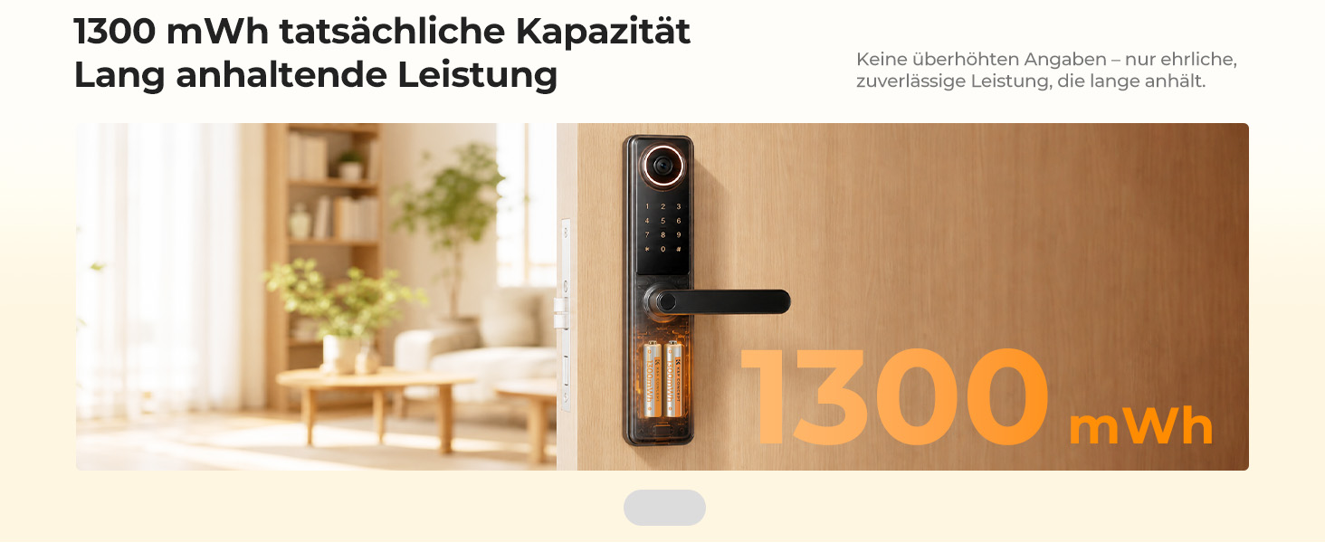 Набір акумуляторів K&F Concept AAA, перезаряджувані літієві батарейки AAA