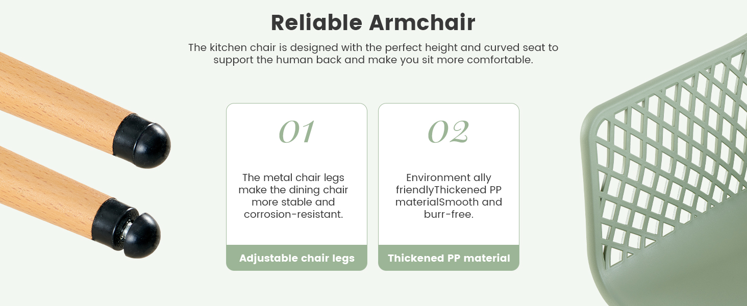 Набір садово-розслаблюючих крісел 4 шт. для тераси, балкону та саду, 120 кг, сіро-зелений