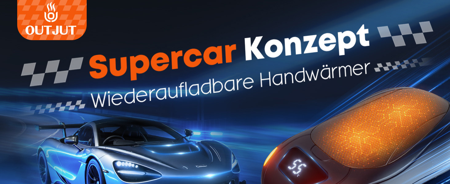 Електричний гріє для рук 2 шт. 12000 mAh з магнітним двостороннім нагріванням та цифровим дисплеєм температури та заряду батареї для відпочинку на природі/кемпінгу, чорний