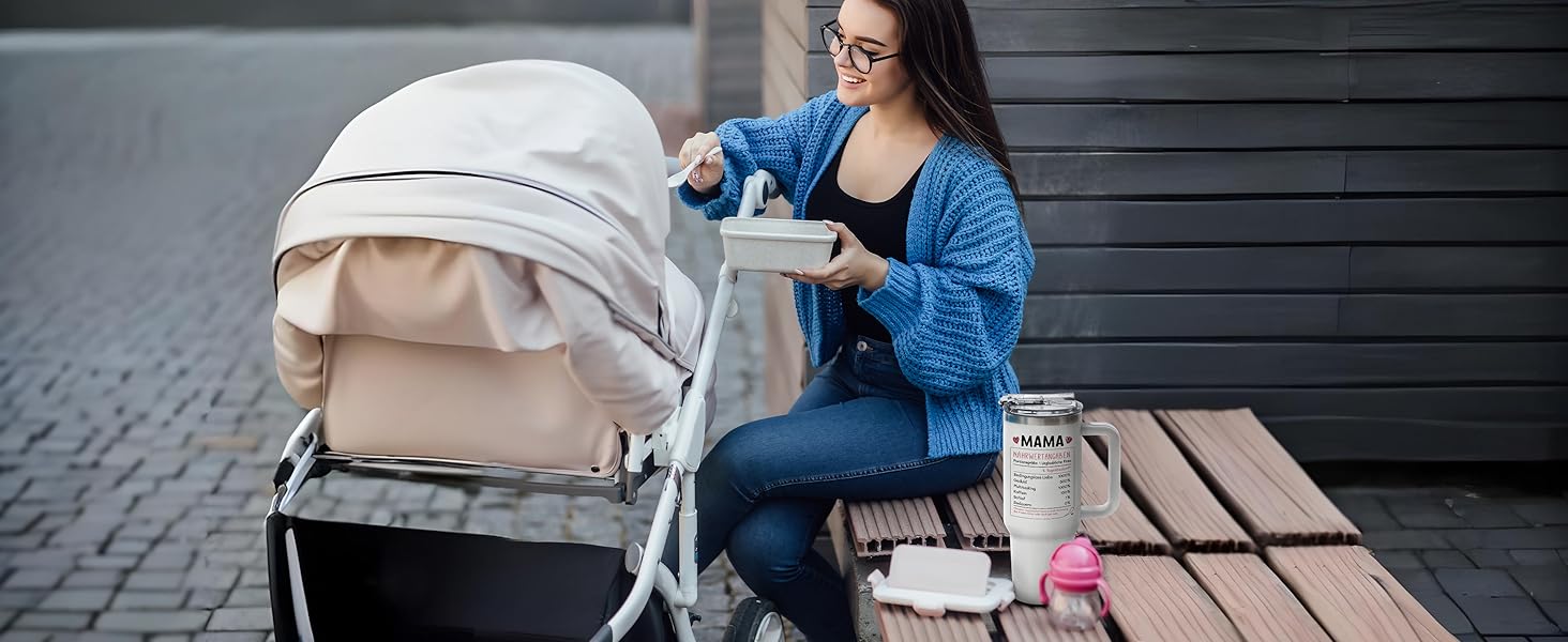 Термокружка 40oz з кришкою та трубочкою - подарунок мамі на день народження, на Різдво, від дочки/сина