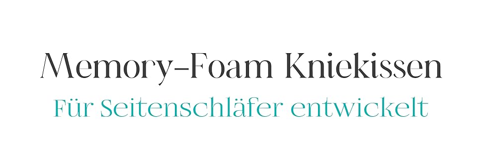Подушка для ніг для тих, хто спить на боці, з піною з пам'яті - Інноваційна подушка для ніг, адаптована до потреб тих, хто спить на боці. Підтримує до 95 кг.