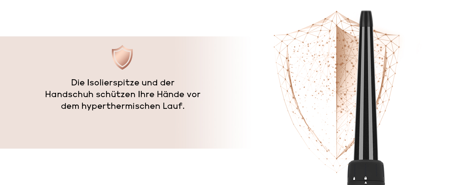 Професійний локон-інструмент Parwin Pro Beauty Lockenstab 7-в-1 з керамічним покриттям, LCD-дисплей, 100-230°C