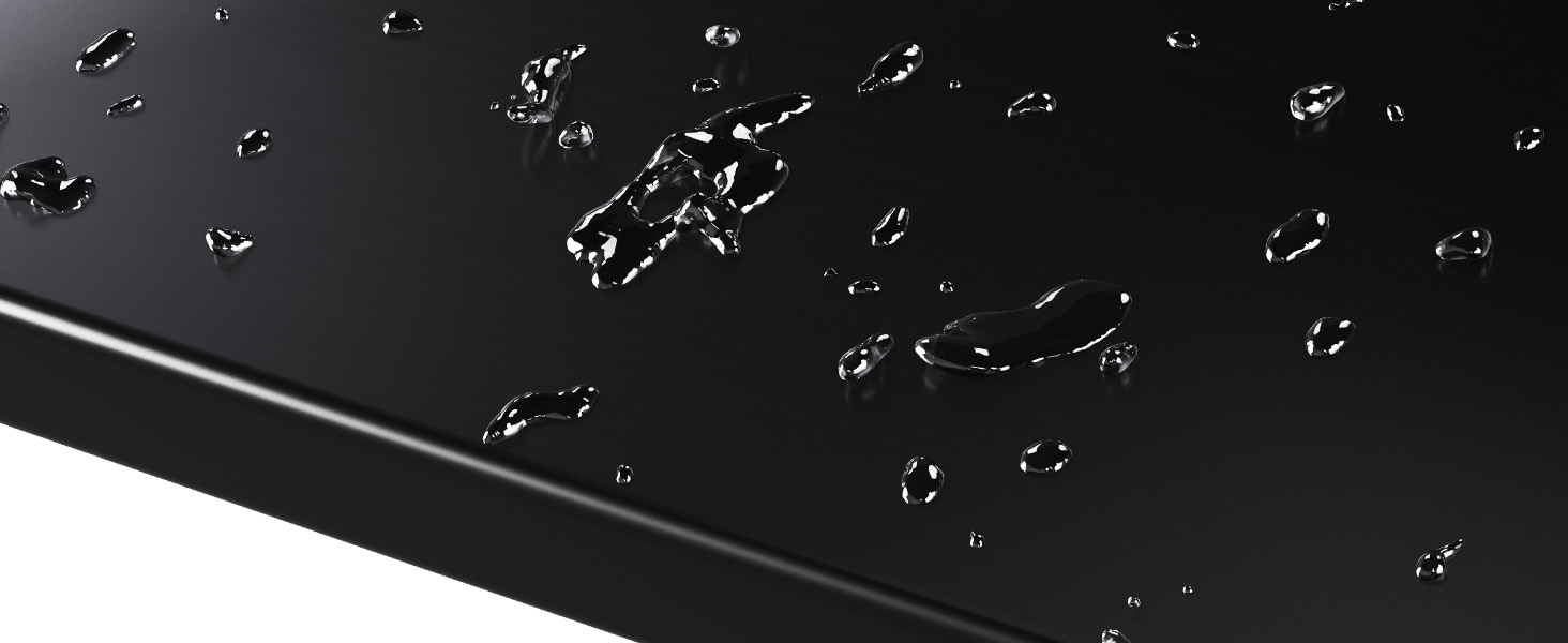 Набір з 3 настінних полиць Wandregal з дерева, чорного кольору - Плаваючі полиці з прихованим кріпленням для вітальні, спальні, кухні, для книг та декору