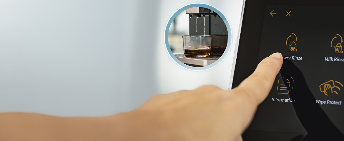 Кавомашина автоматична Cecotec Cremmaet Tempo 1450W з TFT-екраном та системою Thermoblock