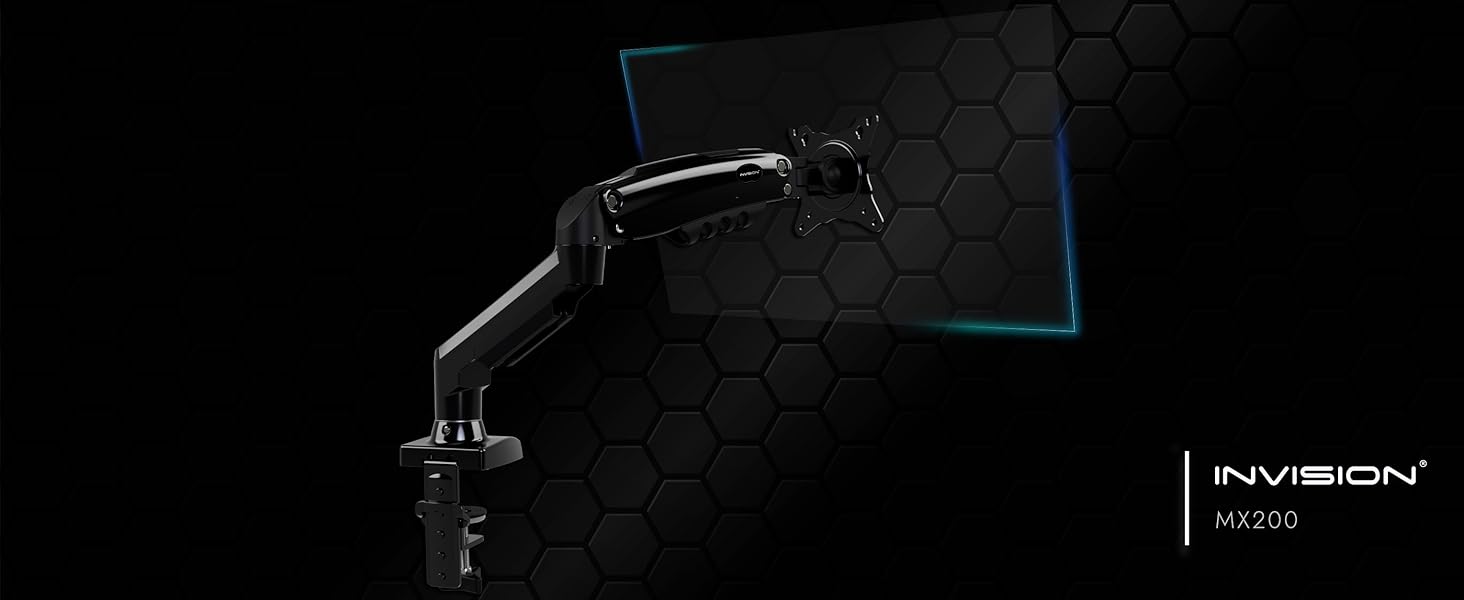 Кріплення для монітора Invision MX200, 19-32 дюйми, VESA 75/100 мм, регульоване, для офісу та дому
