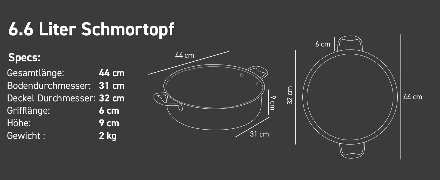 Сковорода HexClad Hybrid з антипригарним покриттям та кришкою, 4.5 л, сумісна з індукцією та будь-якими плитами, можна мити в посудомийній машині та використовувати в духовці