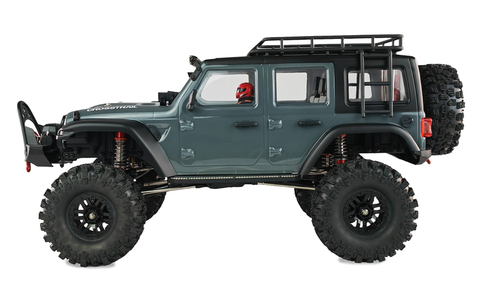 Amewi AMXRock Crosstrail Crawler 4WD 1:10 ARTR (Сірий) - Повнопривідний радіокерований кросскантри-монстр