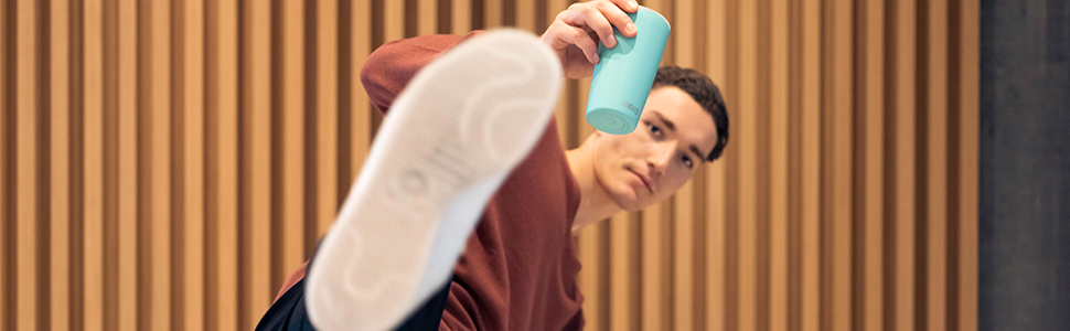 Кружка SIGG Neso Pure Ceram з Tritan-кришкою, нержавіюча сталь 18/8, 0.3/0.4L, чорна, миється в посудомийній машині, BPA-free