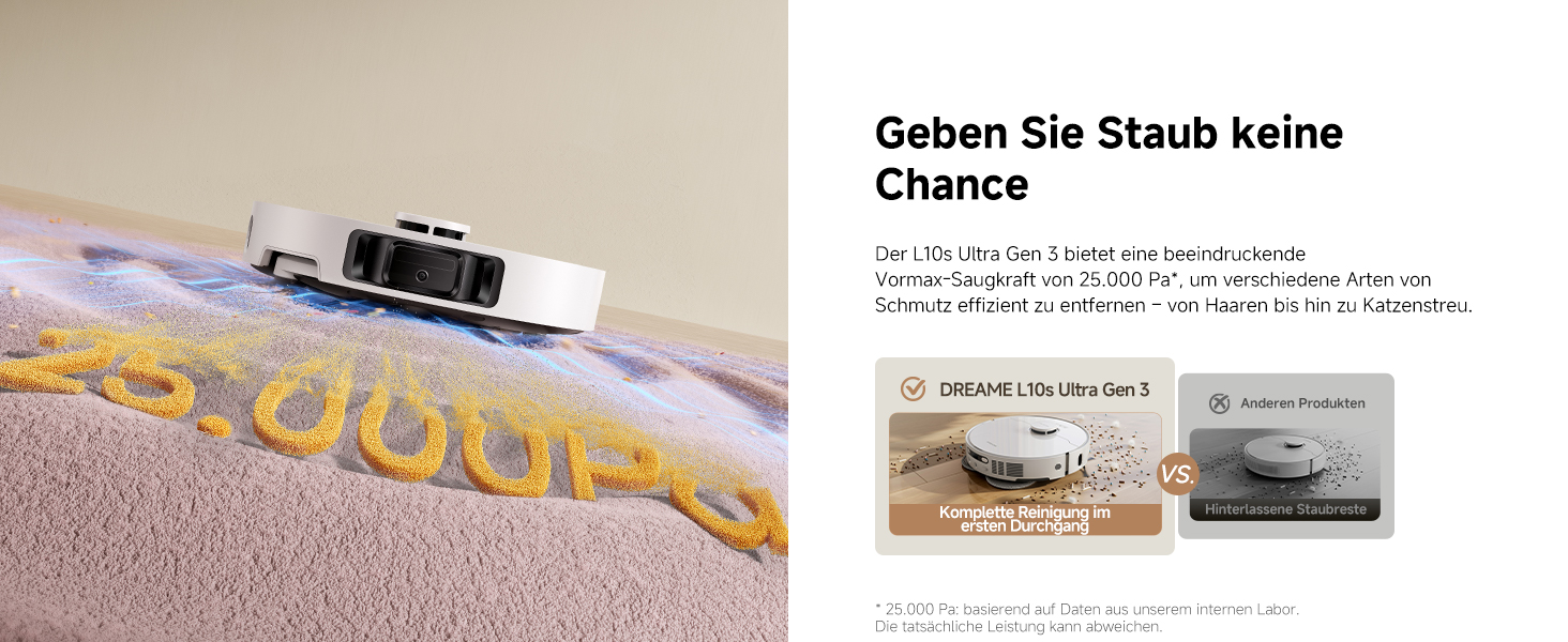 Робот-пилосос Dreame L10s Ultra Gen 3: потужний, з функцією миття, самоочищення, керування через додаток