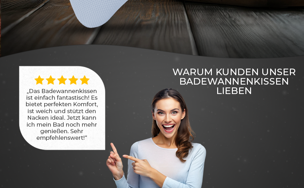 Подушка для ванни з сіткою для прання - Максимальний комфорт та розслаблення з новітньою технологією Air Mesh - Подушка для ванни з 4 міцними присосками - Підтримка шиї/голови (Світло-блакитний)